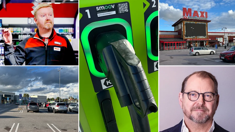ICA Maxis butikschef Peter Slagbrand och Trophis vd Jan Björk säger båda att det redan i dag finns fler laddningspunkter än vad som kommer att krävas från och med årsskiftet. 