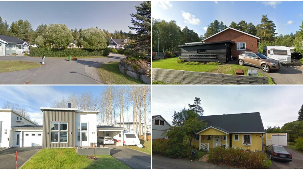 Regnvägen 102, Kolkgatan 1, Borgarvägen 10 och Hagelvägen 305
