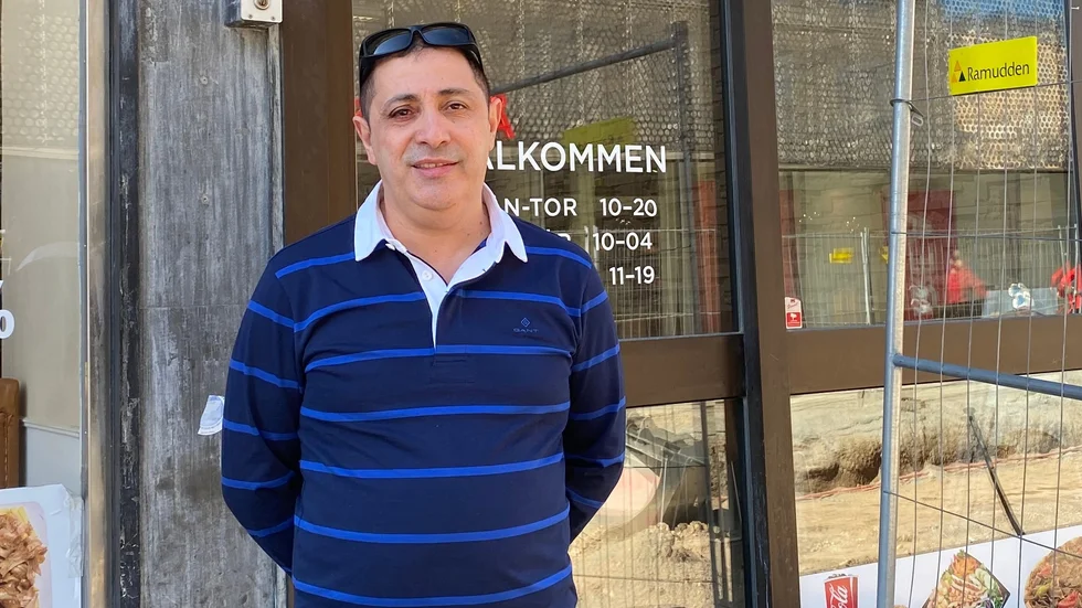 Sadik Chomany äger Kebab house. (Arkivbild)