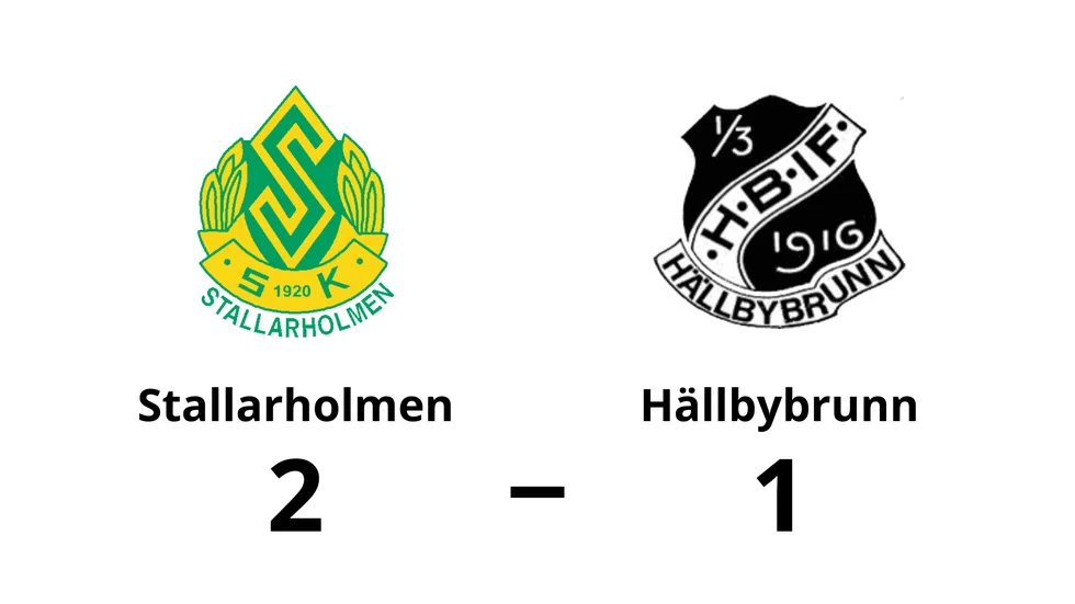 Stallarholmens SK vann mot Hällbybrunns IF