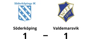 Äntligen poäng för Valdemarsvik mot Söderköping