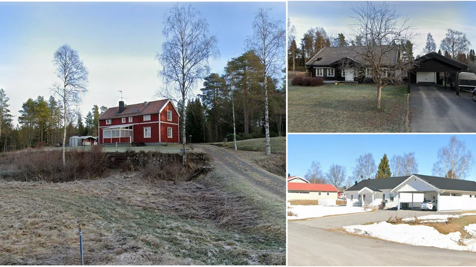 Djäkneboda 505, Sundmarksvägen 36 och Allévägen 2