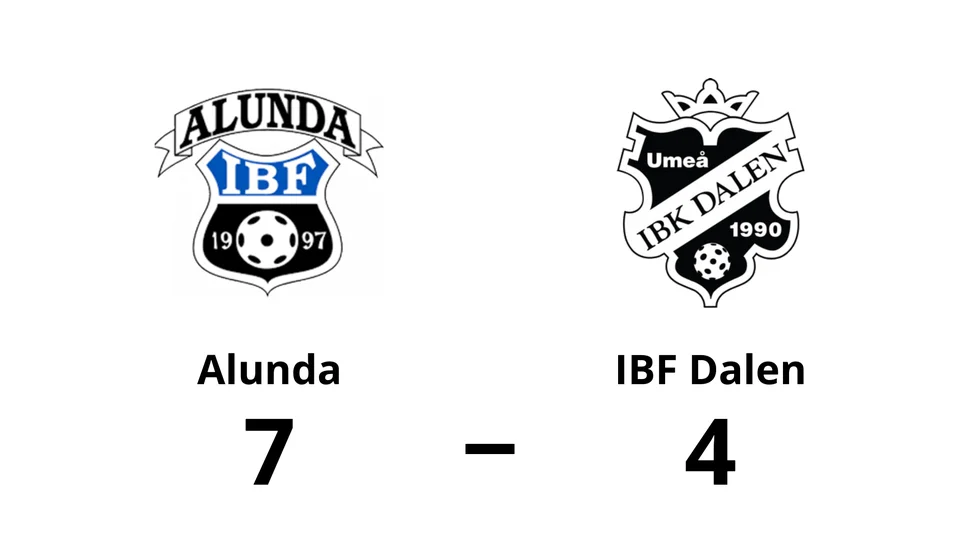 Alunda IBF vann mot IBF Dalen