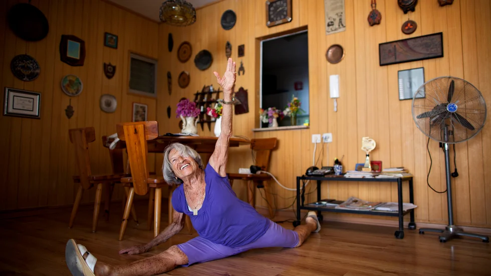Fortfarande som 91-åring hade Ágnes Keleti gymnastiktakterna kvar. OS-legendaren gick bort på torsdagsmorgonen, 103 år gammal.