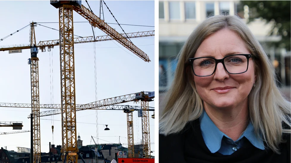 "2024 var ett mycket tufft år för byggbranschen", konstaterar Lotta Nordesjö Dahm, bransch- och föreningsansvarig på Byggföretagen i Östergötland.
