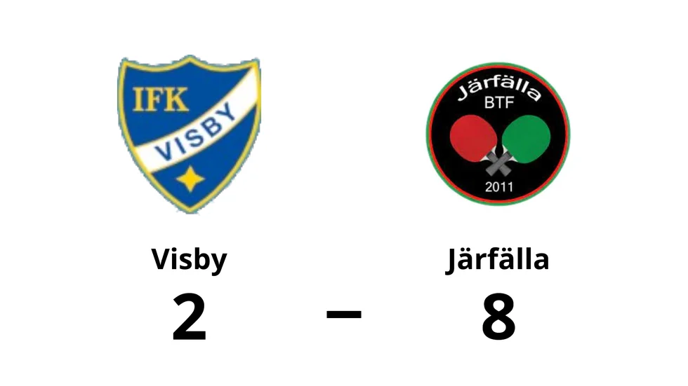 IFK Visby förlorade mot Järfälla BTF