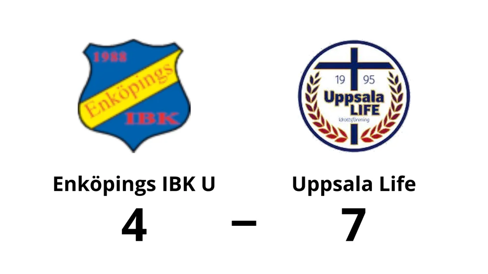 Enköpings IBK U förlorade mot Uppsala Life IF