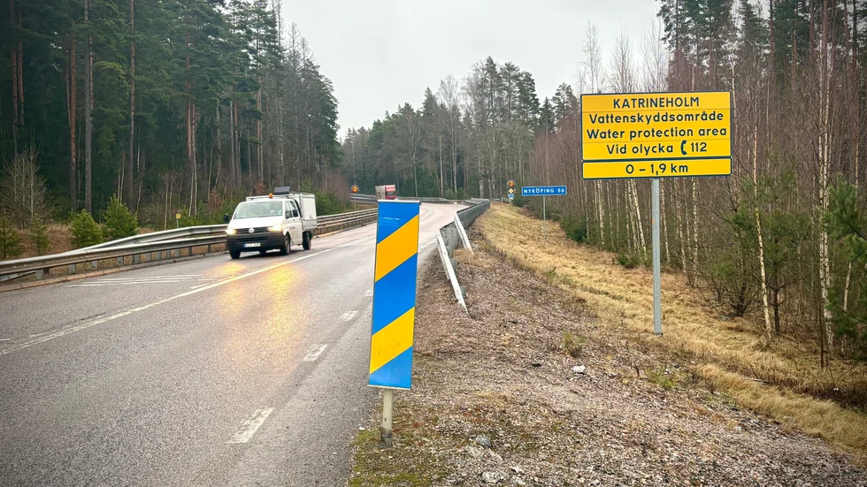 Katrineholms vattentäkt sträcker sig mellan Glysas grav och Forssjö, utmed riksväg 52 mot Nyköping. 