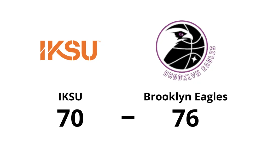 IKSU Basket förlorade mot Brooklyn Eagles