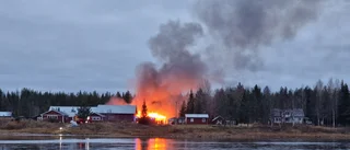 Storbrand i Anttis – sågverk helt övertänt