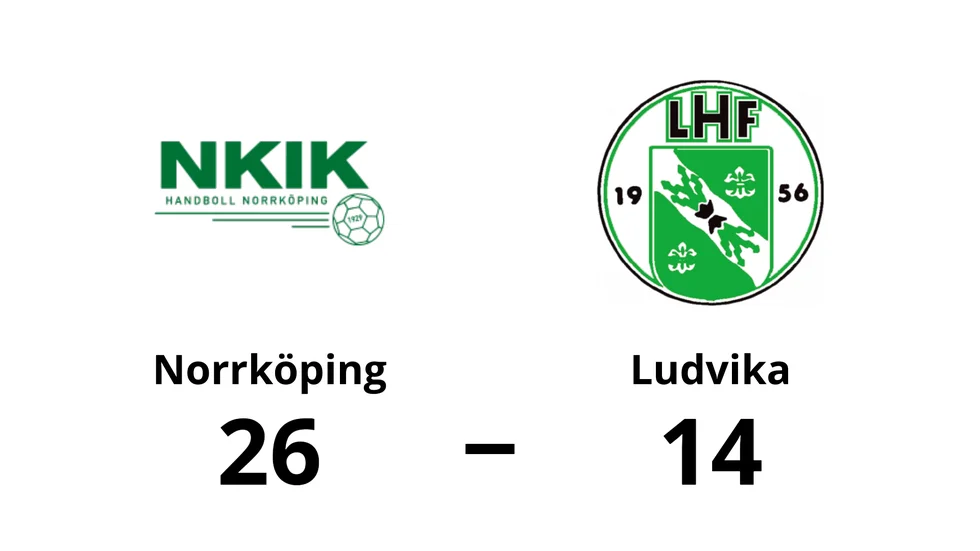 Norrköping KvIK vann mot Ludvika HF