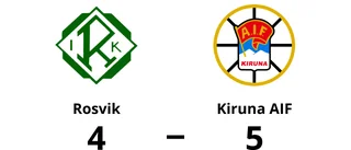 Viktor Karvonen gjorde två mål när Kiruna AIF vann