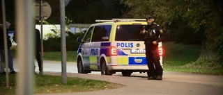 Stor polisinsats i Hageby under fredagskvällen – hittade attrapp