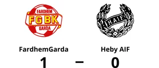 FardhemGarda vann på hemmaplan mot Heby AIF