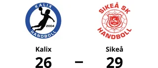 Förlust mot Sikeå för Kalix