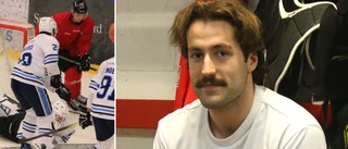 Trotsade blixthalkan på E4 – har kritat på för Piteå Hockey