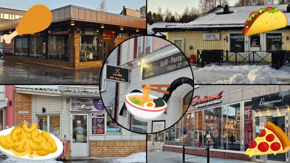 Restaurangerna bakom spökköken i Luleå – här lagas din snabbmat