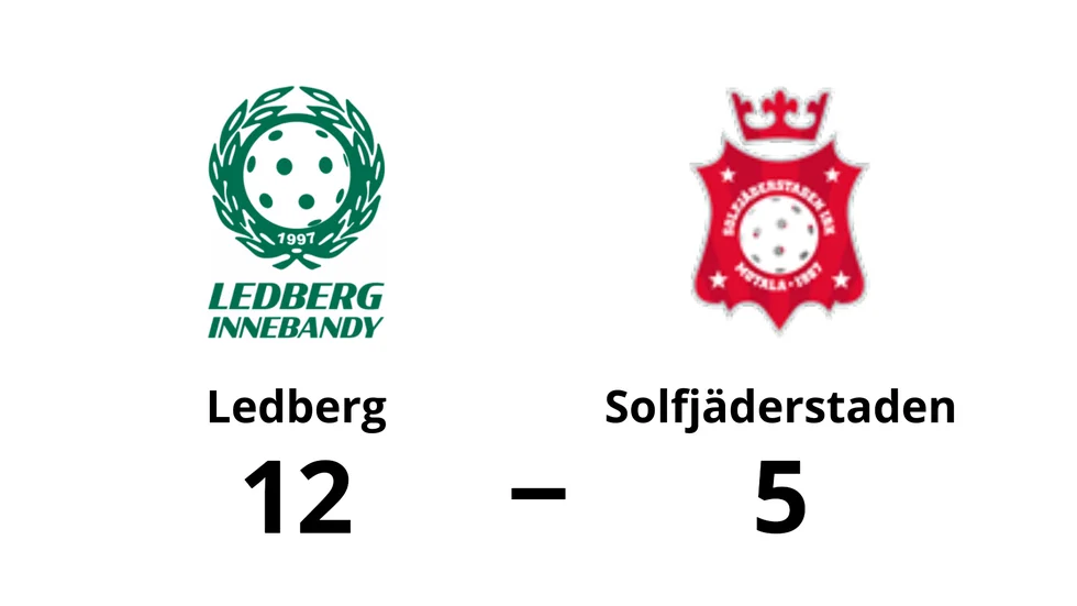 Ledberg vann mot Solfjäderstadens IBK