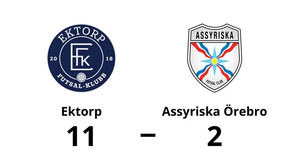 Ektorp FK vann mot Assyriska Örebro