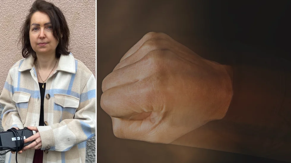 "En fruktansvärd händelse", säger Elin Christiansson, enhetschefen på hemtjänsten, apropå att en ur hennes personal tog emot både slag med knytnävar och glasflaska, med sjukhusbesök som följd.
