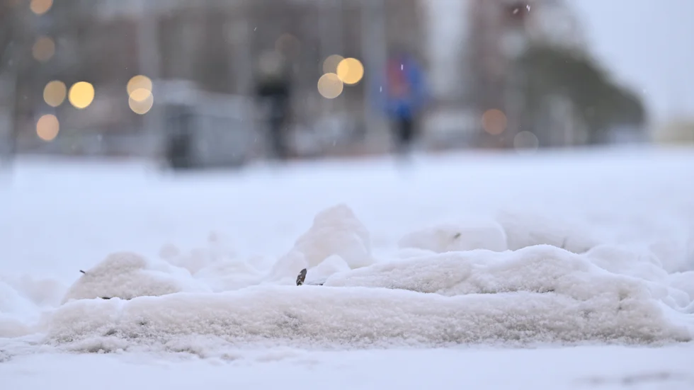 På tisdagen väntas SN-land få snö.