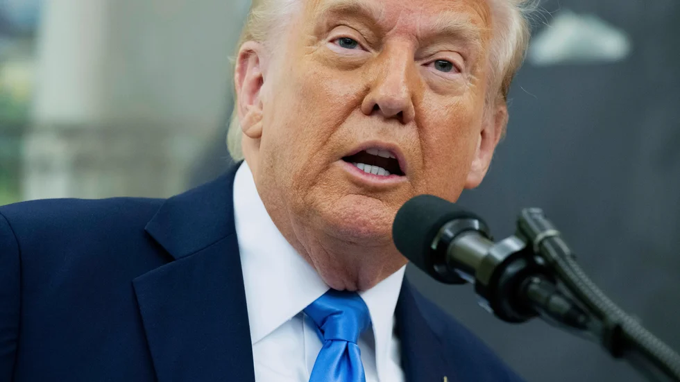 USA:s president Donald Trump. Arkivbild.