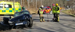 Personbil voltade utanför Kisa – polisen utreder olyckan 