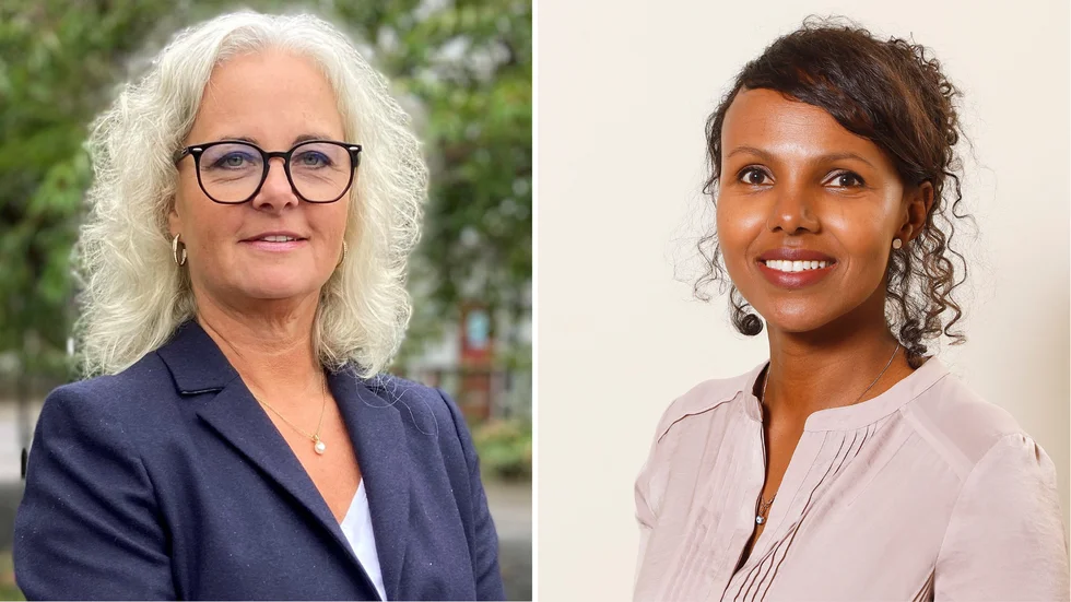 "Vi värdesätter och stöttar det målmedvetna arbete som pågår i våra skolor och har förtroende för att det kommer att ge resultat," skriver barn- och utbildningsnämndens ordförande Catharina S:T Cyr (M) och förste vice ordförande Nasra Ali (S).