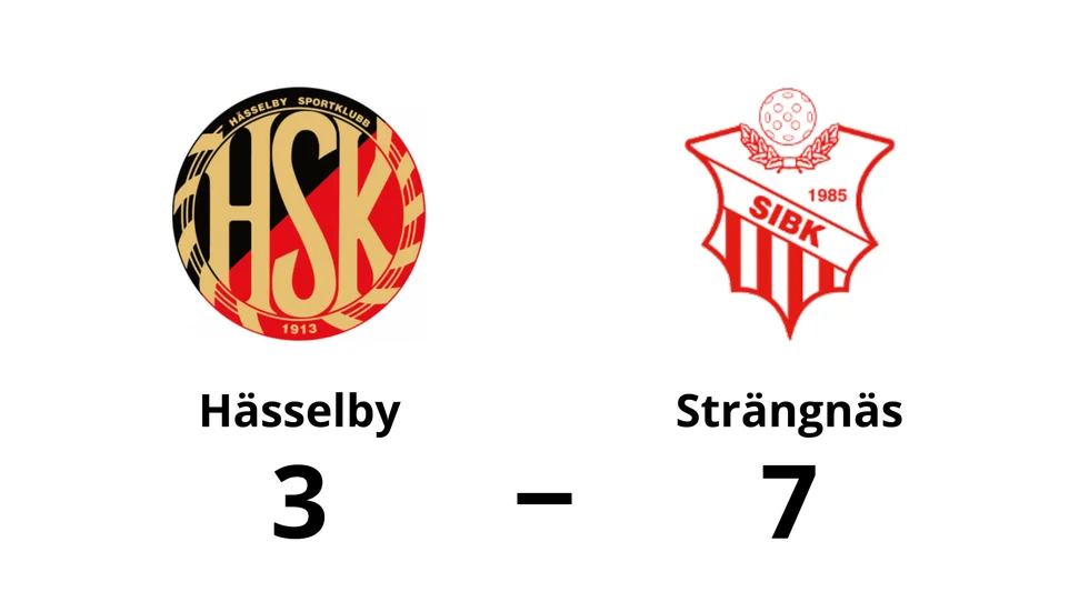 Hässelby förlorade mot Strängnäs