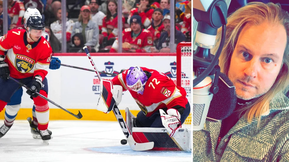 Under lördagskvällen kliver Sebastian "Sheriffen" Larsson från Eskilstuna in som kommentator i Viaplays sändning av NHL-matchen mellan Florida och Carolina.