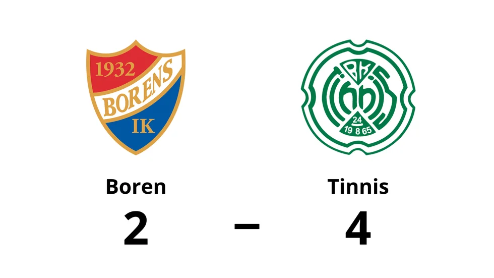 Borens IK förlorade mot Linköping BK Tinnis