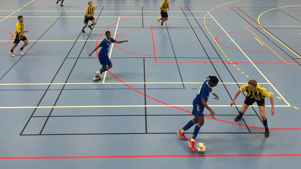 Futsalcupen, Västerviks FF mot Örbäcken. 