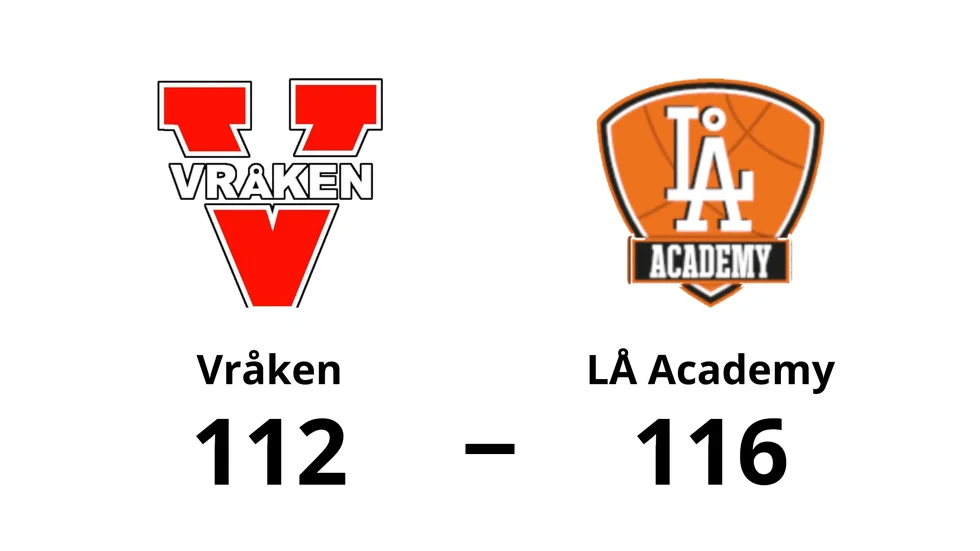 Vråken förlorade mot LÅ Academy