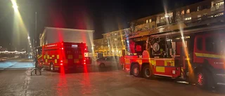 Brandlarm i centrala Uppsala  