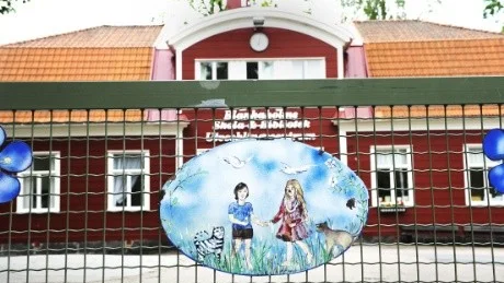 Blankaholm – en av de skolor i kommunen som riskerar att läggas ner.