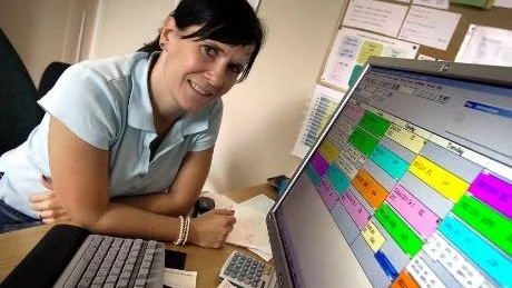 Programmet Dexter har minskat frånvaron hos elever på Västerviks Gymnasium. Jenny Fohlin är administratör av programmet.