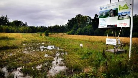 Husföretaget Finndomo har ansökt om bygglov för 19 hus på området Pipers äng. Tomterna ska vara byggklara innan året är slut. Arkivfoto: Anders Steiner