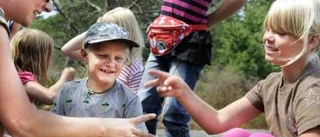 Miljö och äventyr på scouternas Wild Kids-läger