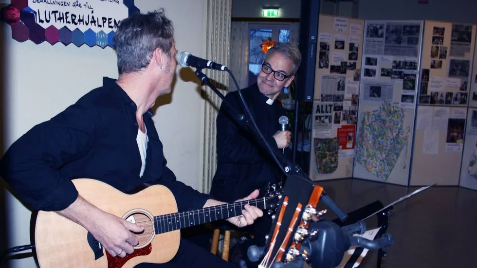Kjell Silverwitt och Mikael Billemar visade spelglädje.