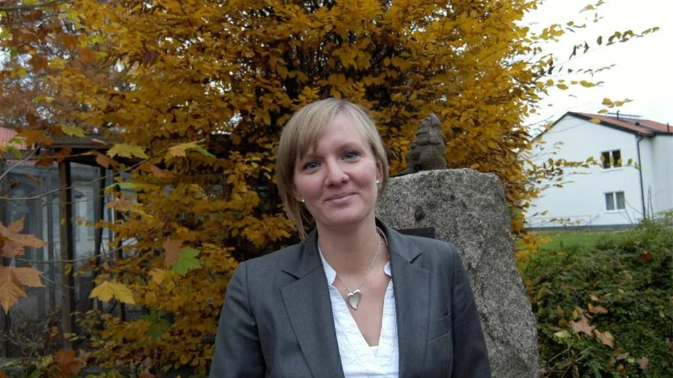 Landsbygdsutvecklare Lotti Jilsmo talade om betydelsen av lanthandeln.(Arkivbild)