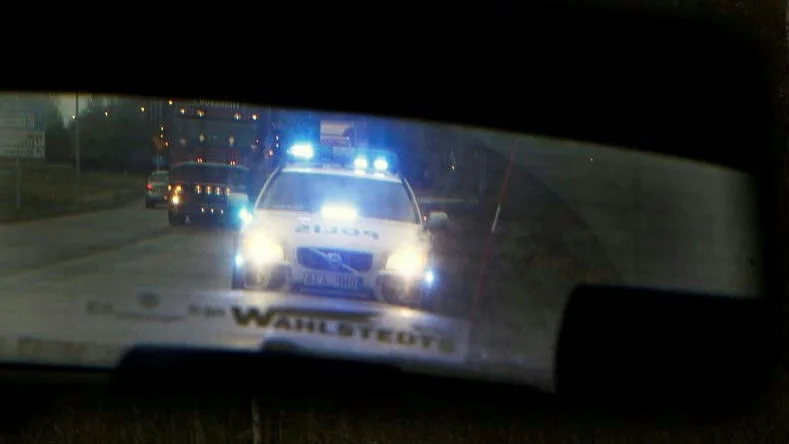 Biljakt. En man i 20-årsåldern åtalas efter biljakt mellan Överum och Björnsholm i januari 2015.