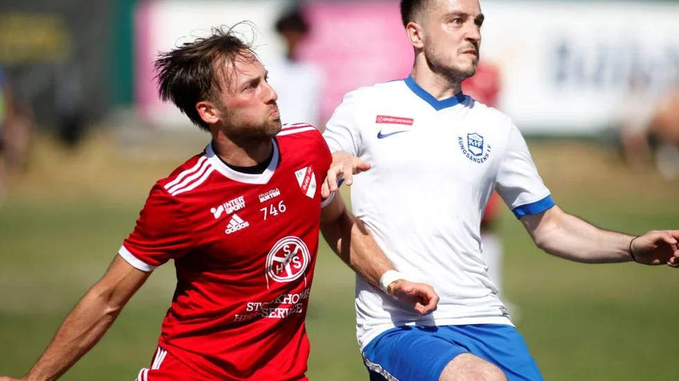Erik Jansson spelade från start mot Kungsängen.