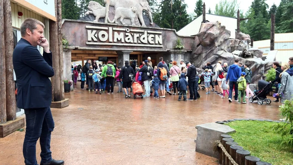 Turistmål. Kolmårdens djurpark är populär.