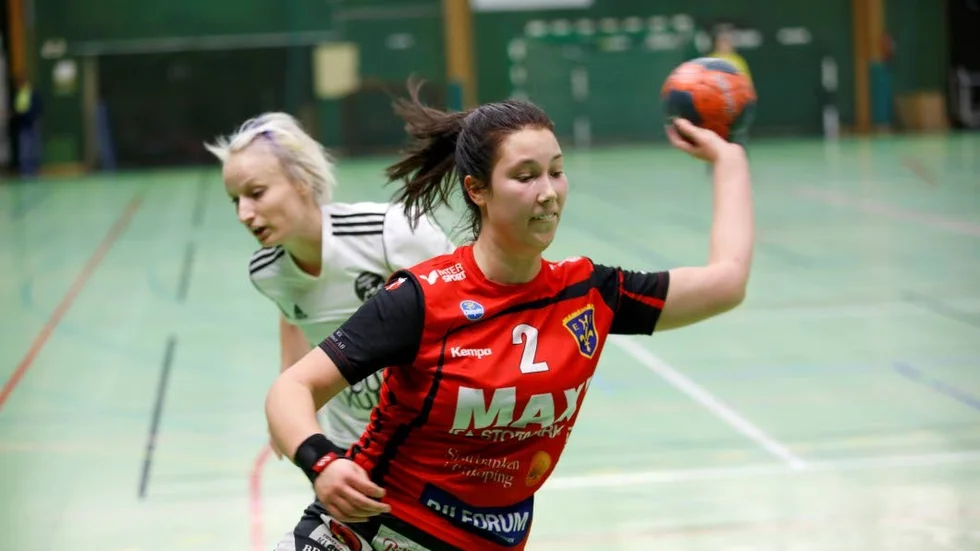 Maia Nysten satte sex bollar för EHF.