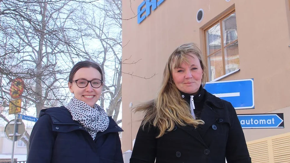 Den sista mars i år slutade Jennie Sahlsten, till höger, som vd för EHB. Hon efterträddes av Carina Weir.