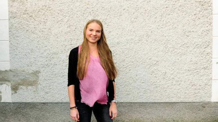 Stipendiat. Emma Eckerlid är 16 år och studerar i Linköping.