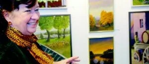 Naturens intryck uttrycks på Tjustgalleriet