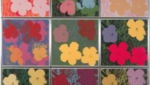 Linnéinspirerat. "Blomsterspråk" på Nationalmuseum tar fasta på blommornas ofta mångbottnade betydelse för konsten. Andy Warhols "Flowers" är ett av verken. Foto: Bröndum & Co/Louisisana Museum for Moderne Kunst