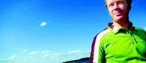 Hockeysonen hemma på besök