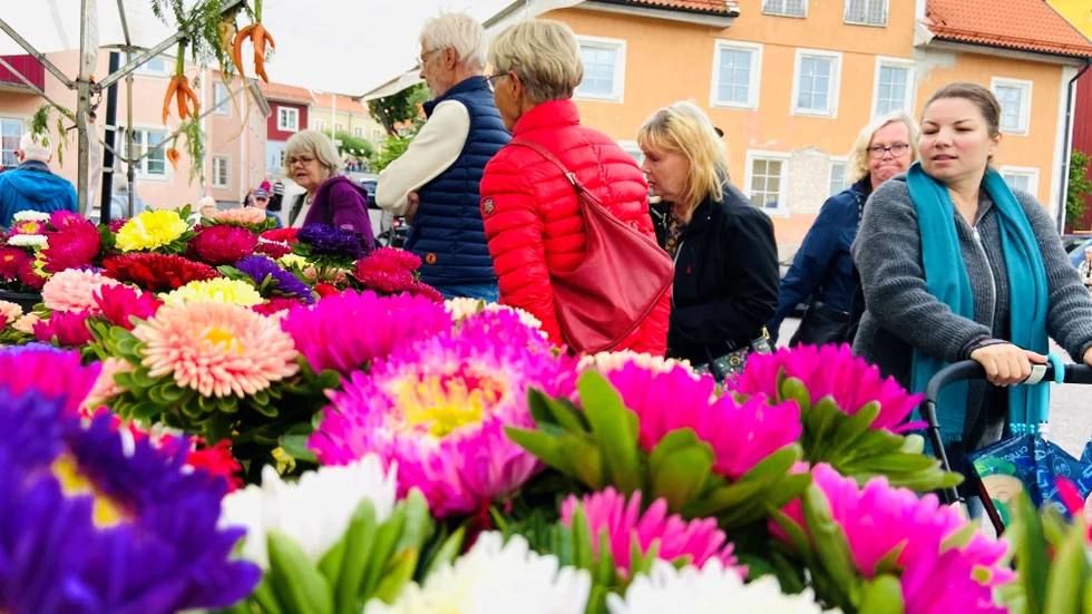 Det blev folkfest för en dag när Torshälla marknad återuppstod efter pandemiåren. 